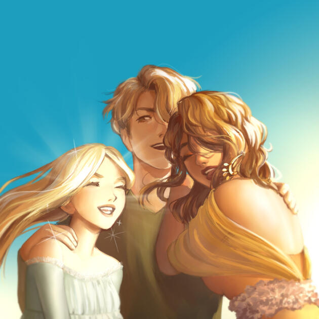 OC Art - Nina, Tobias, Adhara