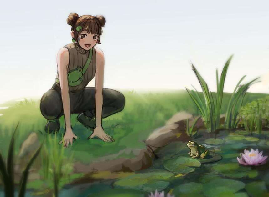 Artfight attack - sarhynn's OC