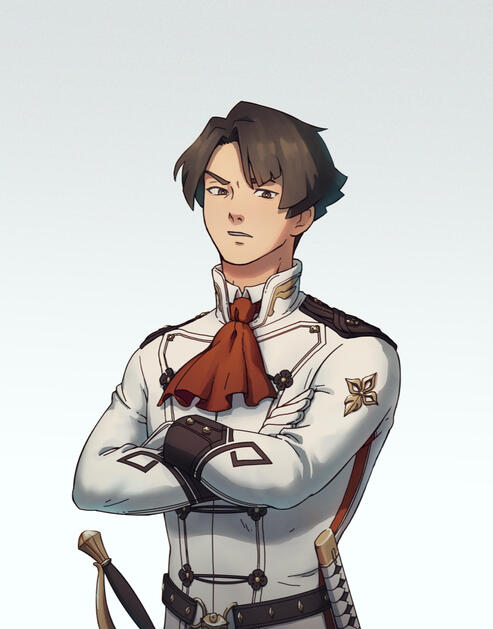 The Great Ace Attorney Fanart - Kazuma Asougi