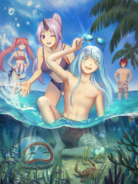 Tensura fanart - beach